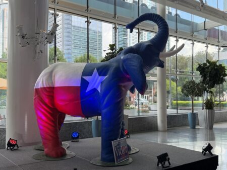 Texas Republicans press for local control over spread of AI data centers on first day of convention in Houston