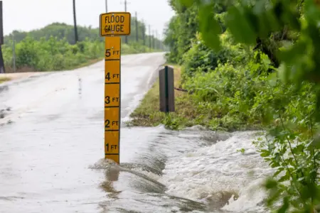 Dangerous flooding unfolds across Texas as heavy rain drenches state