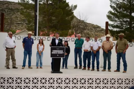 James Talarico slams 'corrupt' Big Bend border wall on campaign trail