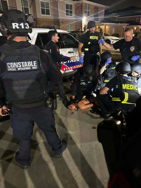 Harris County Precinct 4 Constable Deputy shot by suspect in Humble, suspect in custody